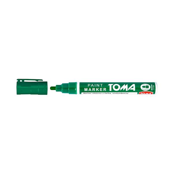 Marker olejowy wkład zielony 2,5mm okrągła końcówk