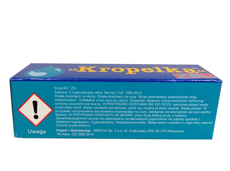Klej Kropelka Żel 3g