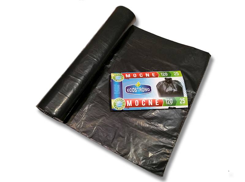 Worki LDPE 120L (25szt.)  Ecostrong Sipeko