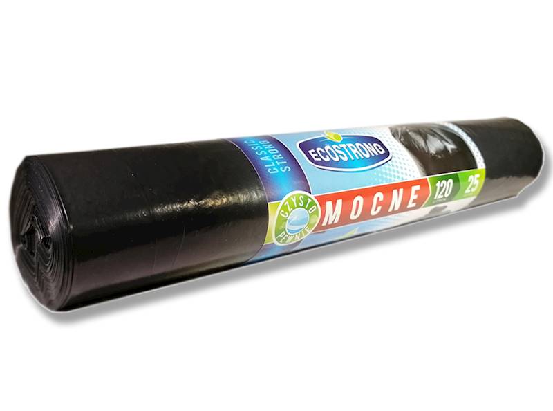 Worki LDPE 120L (25szt.)  Ecostrong Sipeko