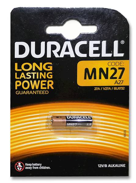 BATERIA  Duracell MN27 12V BL.