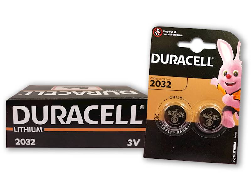 BATERIA  Duracell CR2032 3V GUZIK BL.2szt.
