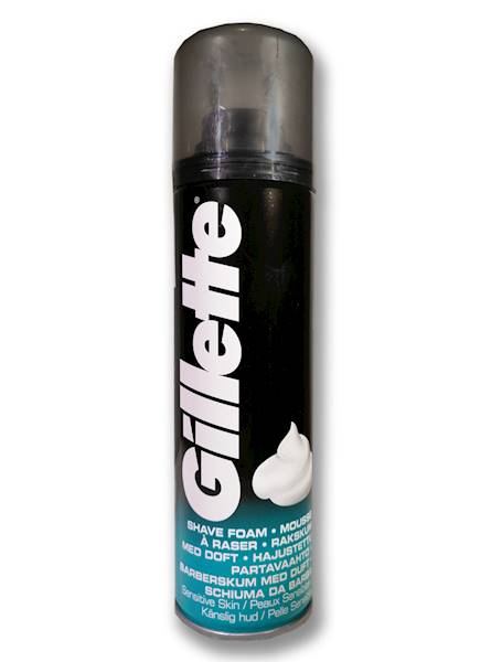 GILLETTE Pianka Sensitiv 200ml op-1szt