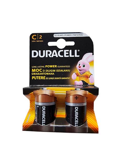 BATERIA  Duracell LR14 BL. op.2szt