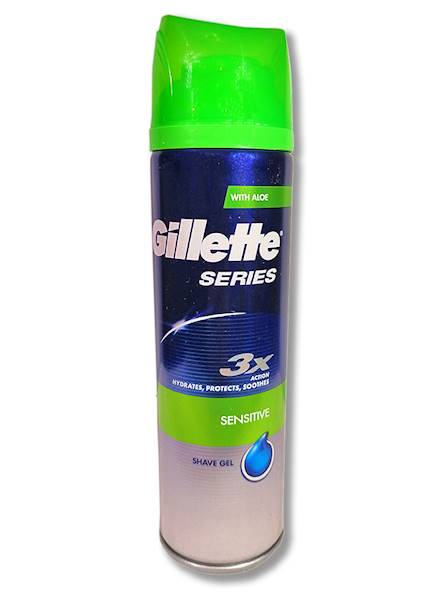 GILLETTE Żel Series Sensitive 200ml op-1szt.