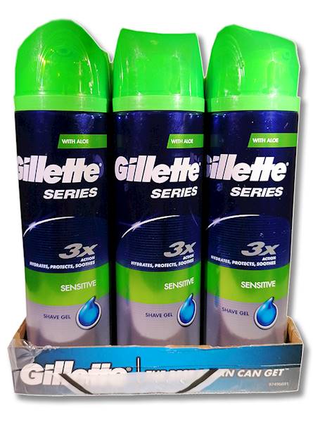 GILLETTE Żel Series Sensitive 200ml op-1szt.