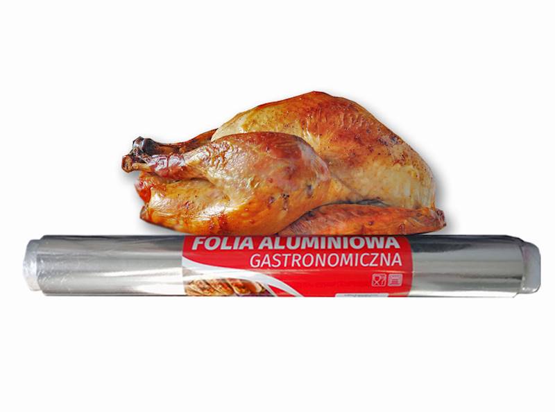 FOLIA Aluminiowa Spożywcza 440mm/14mic/1,4 kg 