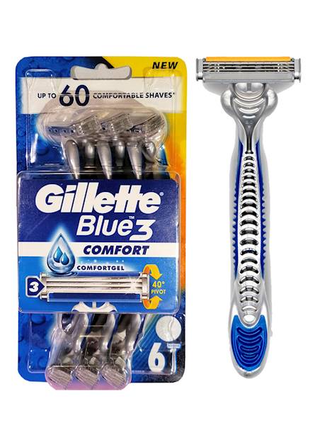 GOLARKA GILLETTE BLUE III op-6szt