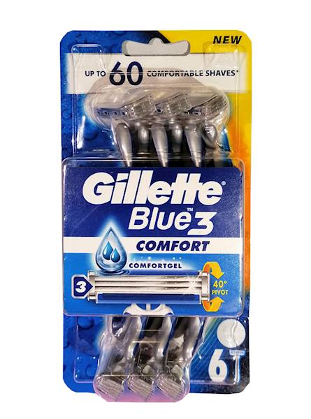 GOLARKA GILLETTE BLUE III op-6szt