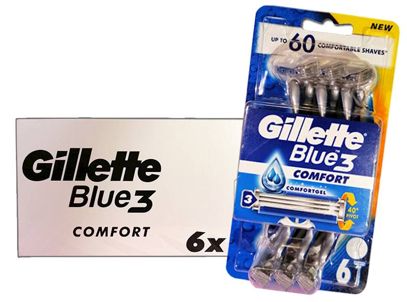 GOLARKA GILLETTE BLUE III op-6szt