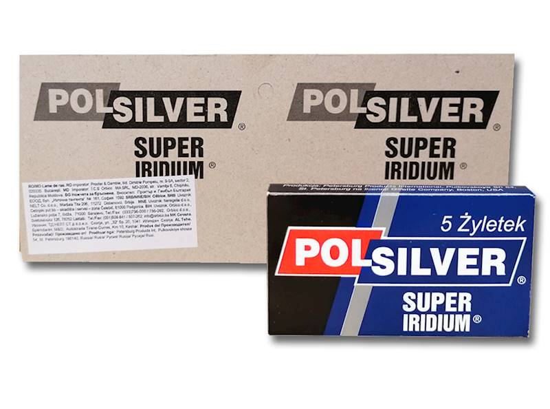 Żyletki Polsilver Super Irydium 5szt.