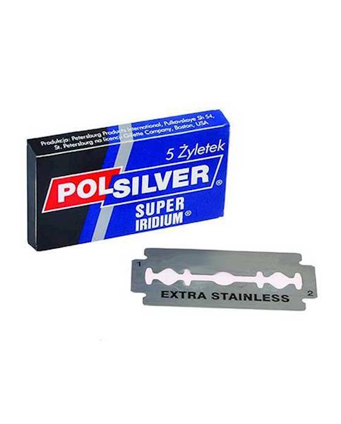Żyletki Polsilver Super Irydium 5szt.