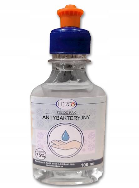 Żel Antybakteryjny 100ml. LERCO