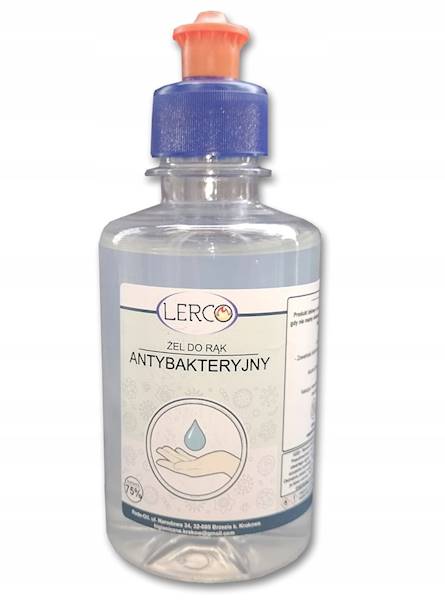 Żel Antybakteryjny 200ml. LERCO