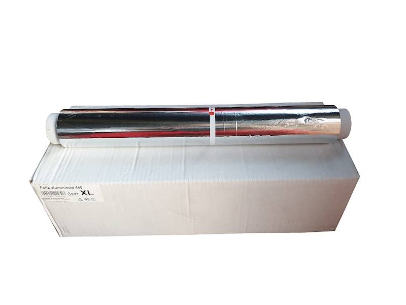 FOLIA aluminiowa 440mm/12,5mic/1,4 kg 