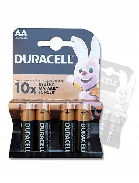 BATERIA  Duracell LR6 BL.op.4szt