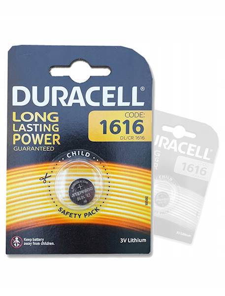 BATERIA  Duracell CR1616 3V GUZIK BL.