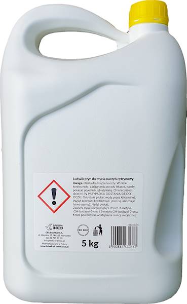 Płyn do Naczyń LUDWIK 5L Cytryna