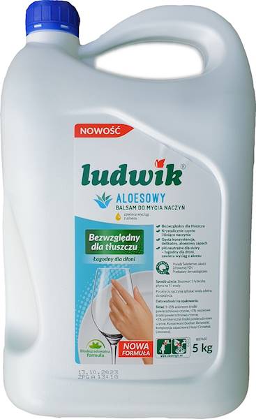 Płyn do Naczyń LUDWIK 5L Aloes
