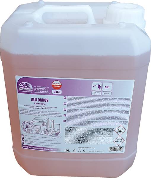 DOLPHIN  Alu Caros 10 L. (Mocny Środek do Felg)