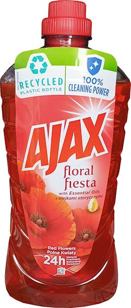 Ajax Płyn  Uniwersalny Red Flower(Polne Kwiaty) 1L