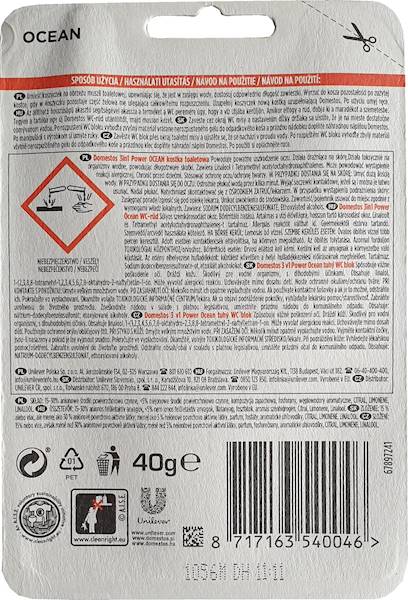 Domestos Koszyk WC Ocean 40g