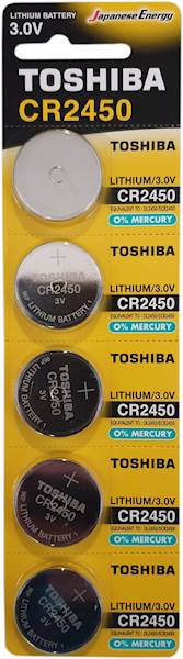 BATERIA Toshiba  CR 2450 a-1szt