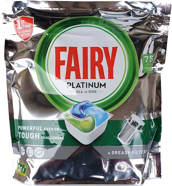 FAIRY Platinium  Tab. do Zmywarki A-75szt.