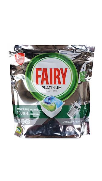 FAIRY Platinium  Tab. do Zmywarki A-75szt.