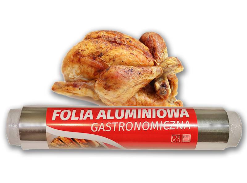FOLIA Aluminiowa Spożywcza 290mm/14mic/1kg 