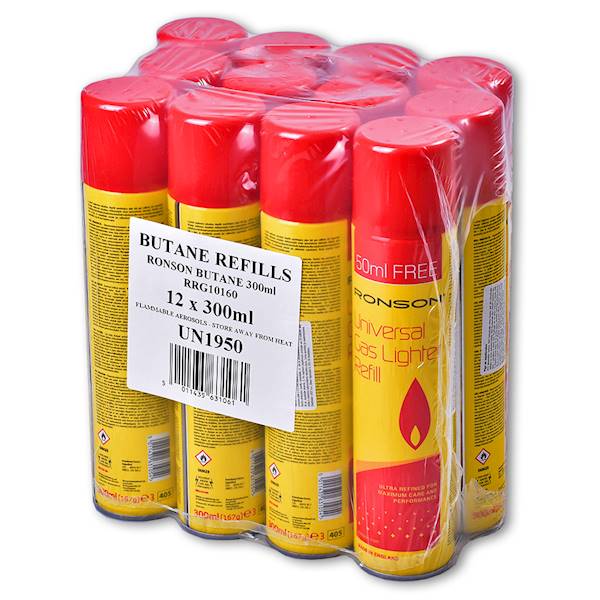 GAZ do zapalniczek RONSON 250+50ml. A-1szt.