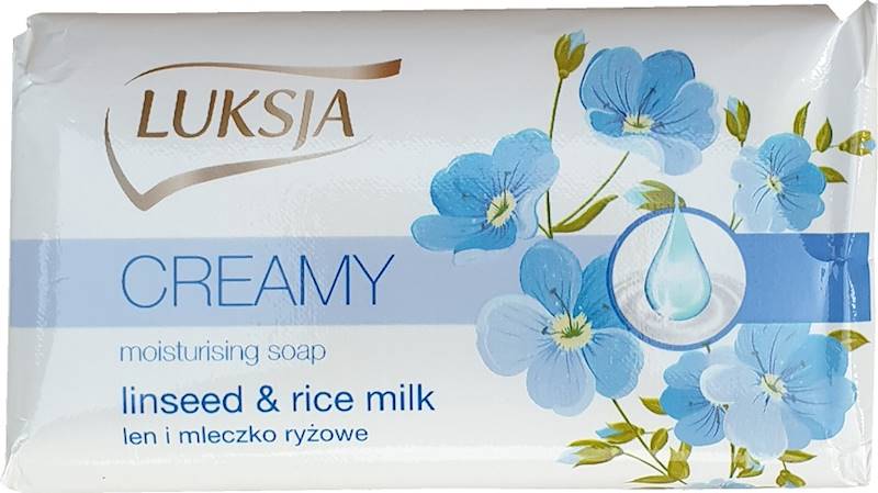 MYDŁO Luksja Linseed (Len i Mleczko Ryżowe)  90g