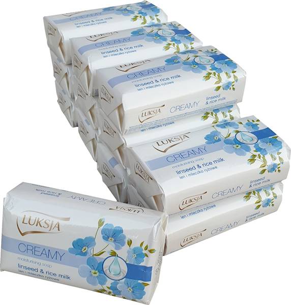 MYDŁO Luksja Linseed (Len i Mleczko Ryżowe)  90g