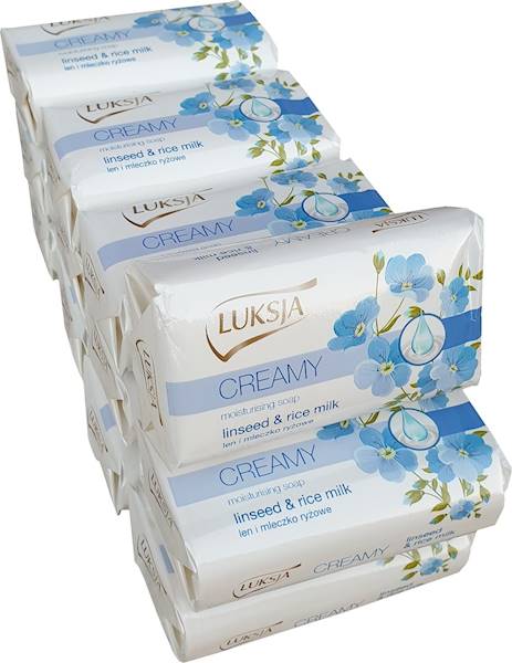 MYDŁO Luksja Linseed (Len i Mleczko Ryżowe)  90g