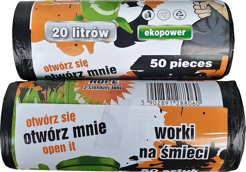WORKI Czyścioszek 20L HDPE a-50szt