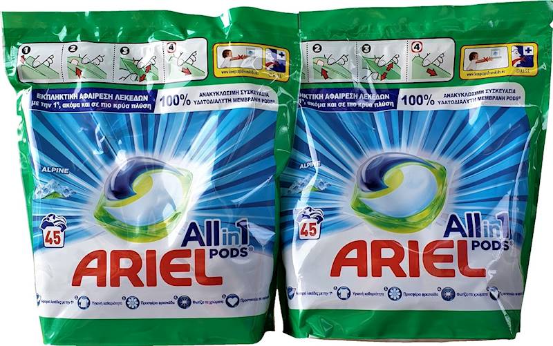 Ariel Kapsułki 3w1 Do Białego ALPINE A'45