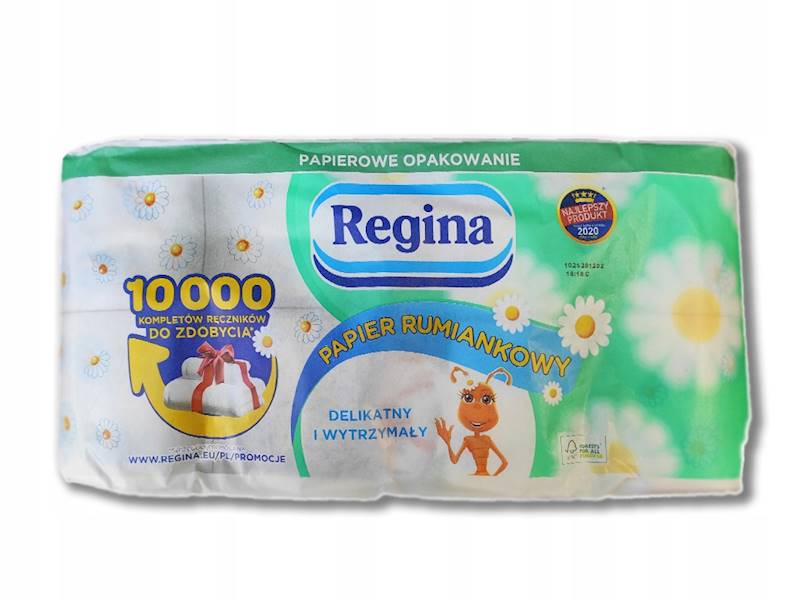 Papier Toaletowy REGINA EKO RUMIANEK op-10szt.