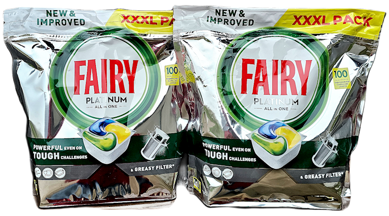FAIRY Platinium LEMON A-100szt. Tab. do Zmywarki