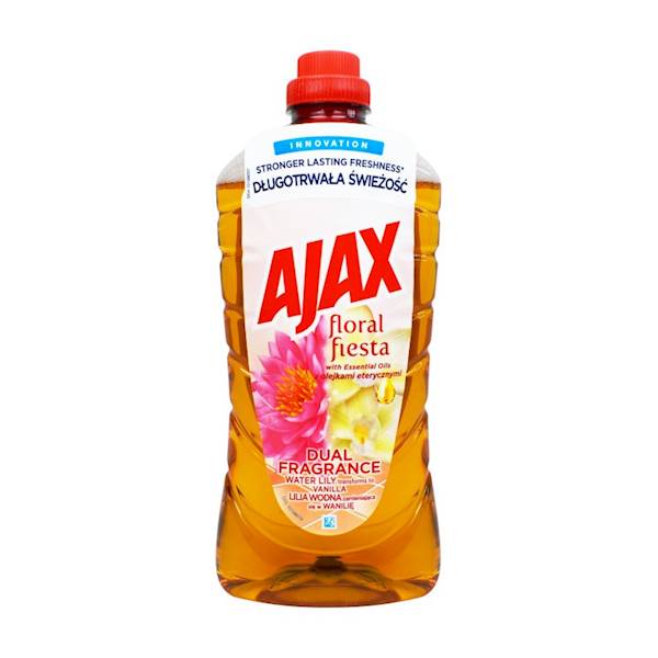 Ajax Płyn Lilia Wodna Zmieniająca się w Wanilię 1L