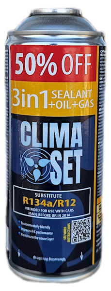 ClimaSet 3w1 Uszczelniacz,Olej,Gaz R12/R134a