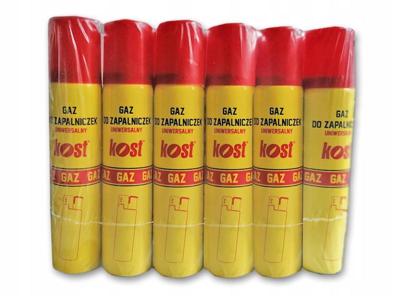 GAZ do zapalniczek 100ml. KOST A-1szt.