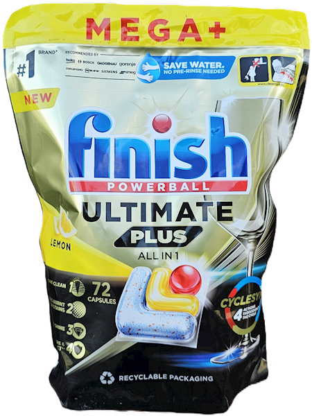 Finish Do Zmywarki Quantum Ultimate Plus Lem 90szt