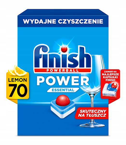 Finish Essential 70szt. Lemon Tab.do Zmywarki