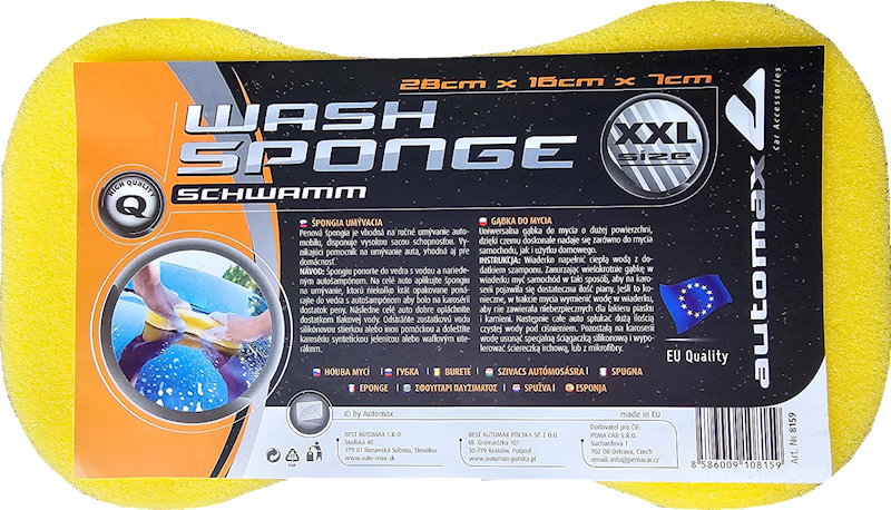 Gąbka Motyl XXL 28/16/7