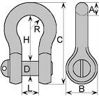 Szakla uniwersalna okrągła nierdz. 6mm