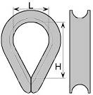 Kausza DIN6899B nierdz. 5,0mm