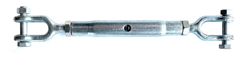 Śruba rzymska zamknięta ocynk.10mm w-w