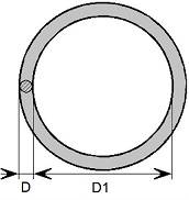 Ogniwo kółko ocynk.05x32