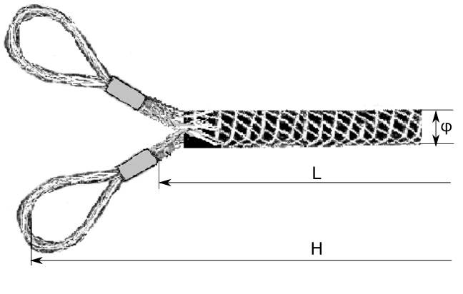 Pończocha kabl.dwuucha 15-25mm