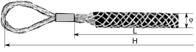 Pończocha kabl.jednoucha  35-50mm